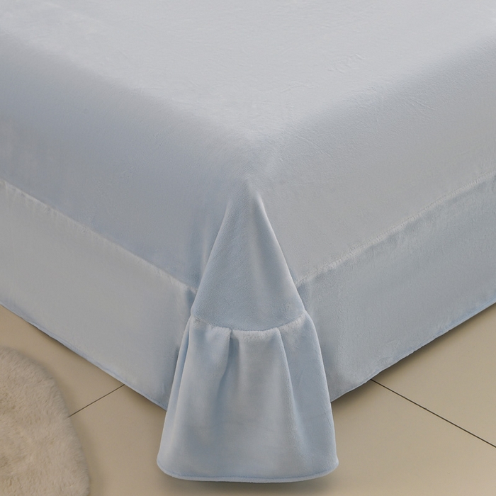 91家纺网 家纺一手货源 找家纺 芯诗曼家纺 2025新款兔毛绒兔兔绒大包边立体雕花绒印花牛奶绒四件套 花样年华