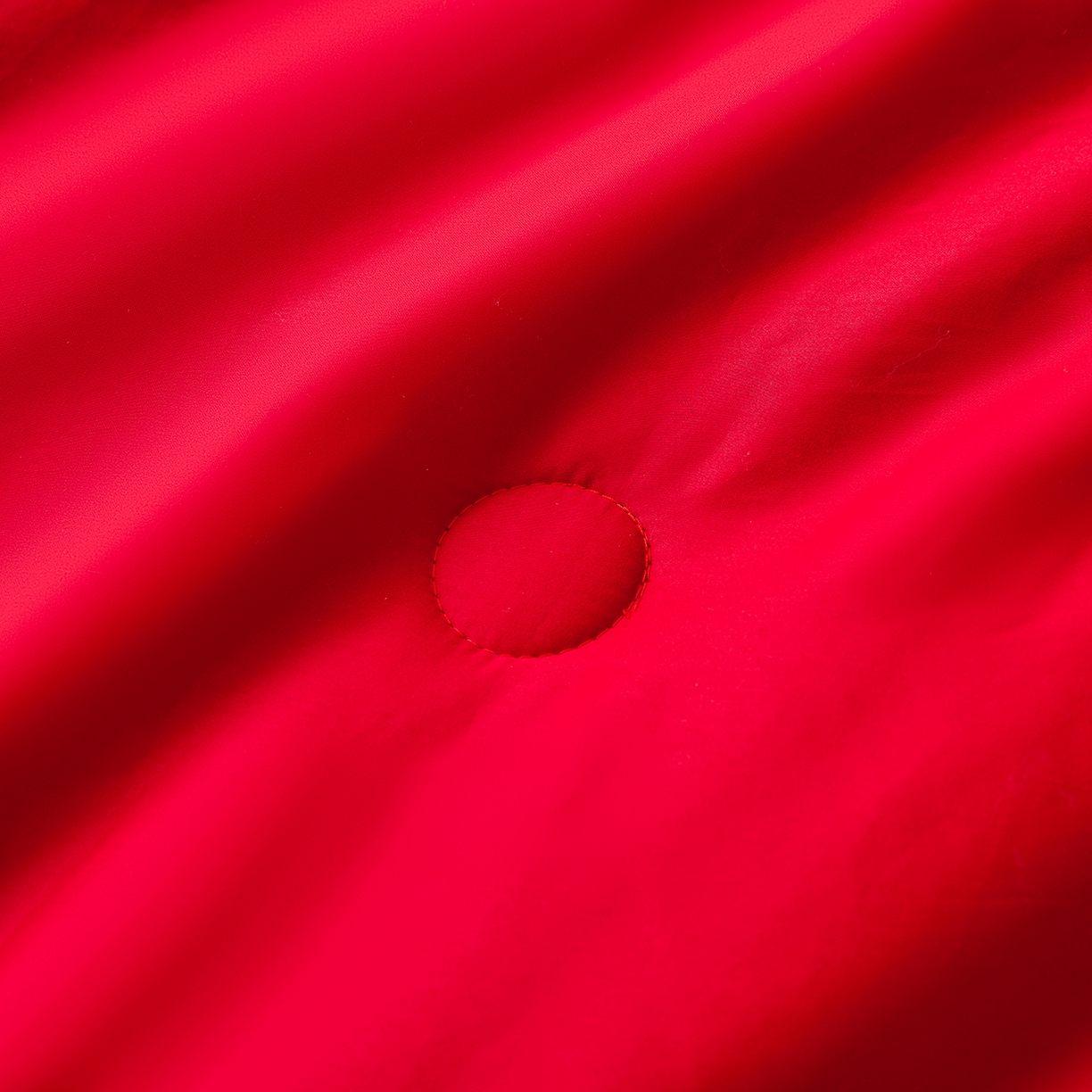 91家纺网 家纺一手货源 找家纺 欧乐蒂 2025新款婚庆刺绣纤维被 欢喜 红