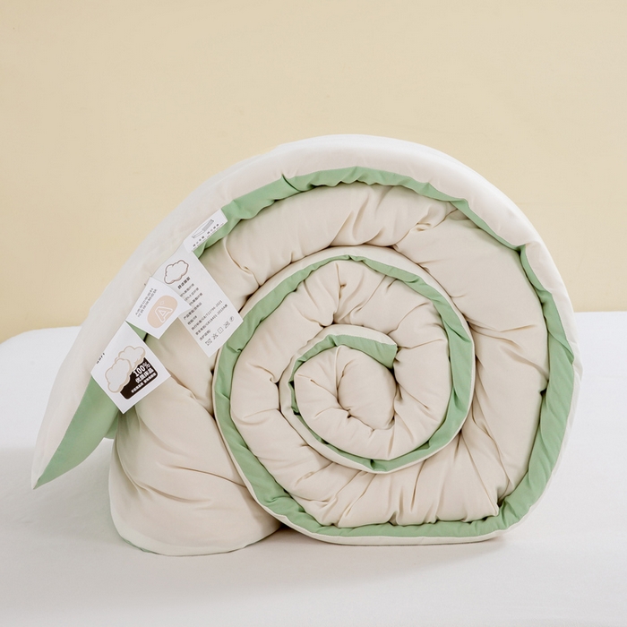 91家纺网 家纺一手货源 找家纺 （总）憨豆家纺 2025新款升级双拼原棉夏被空调被夏凉被大豆纤维被学生宿舍被子被芯春秋被直播冬被【含质检报告买家秀】