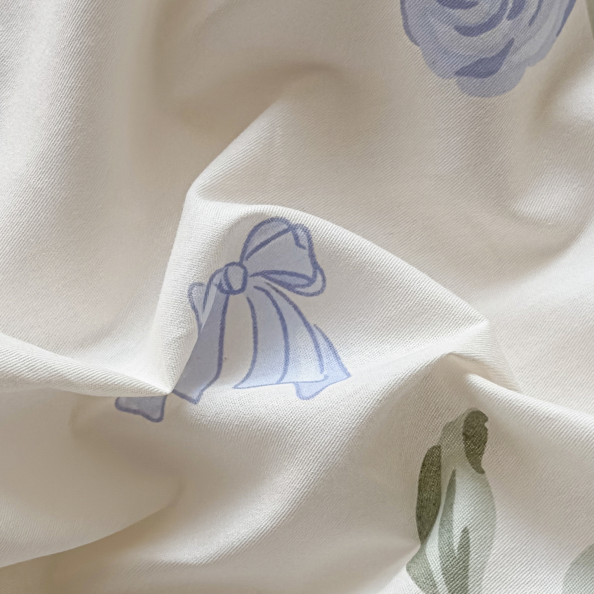 91家纺网 家纺一手货源 找家纺 KA家纺 2025新款秋冬A棉B绒纯棉牛奶绒棉加绒四件套 月落微尘