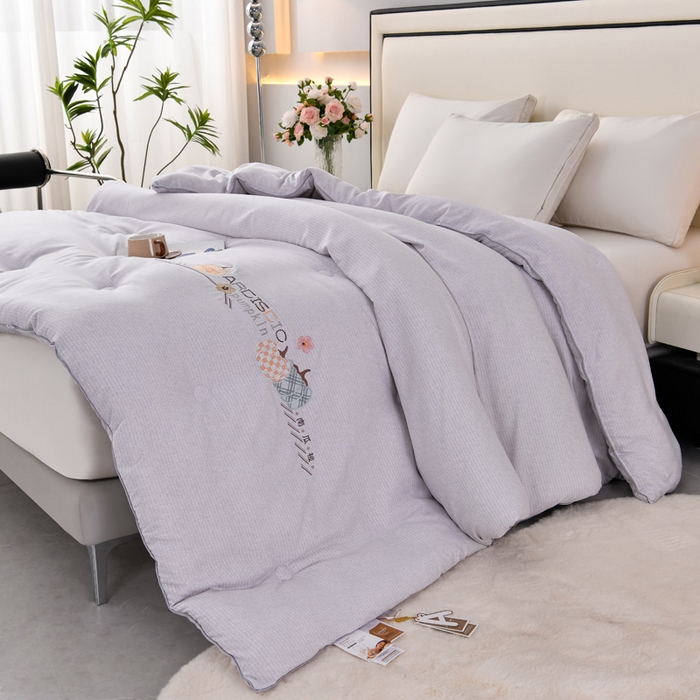 91家纺网 家纺一手货源 找家纺 （总）小牛席业 2025新款A类南瓜被芯棉被冬被春秋被空调被夏被加厚冬被被芯被子 