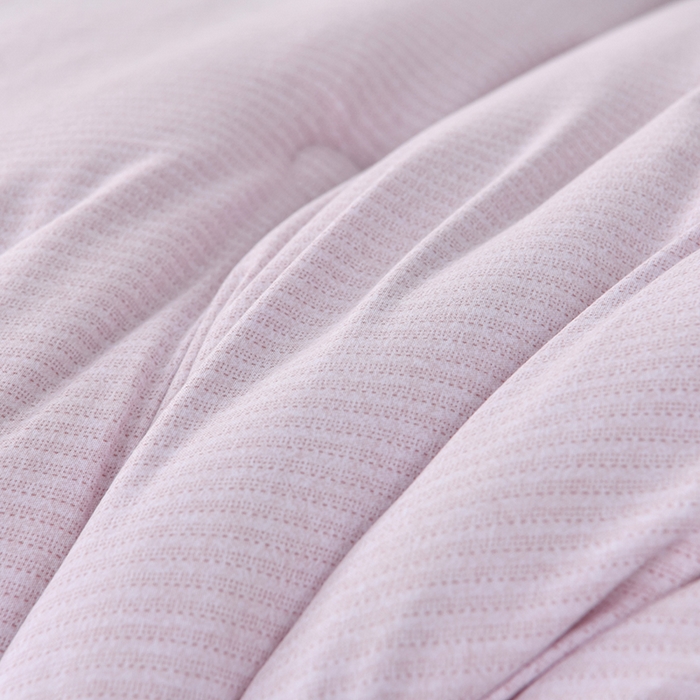 91家纺网 家纺一手货源 找家纺 小牛席业 2025新款A类南瓜被芯 南瓜被系列（粉色）