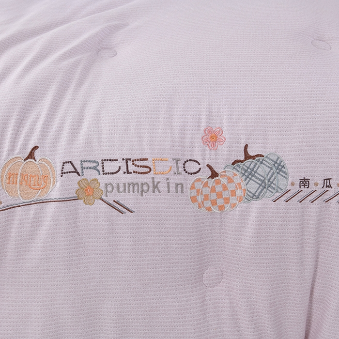 91家纺网 家纺一手货源 找家纺 小牛席业 2025新款A类南瓜被芯 南瓜被系列（粉色）