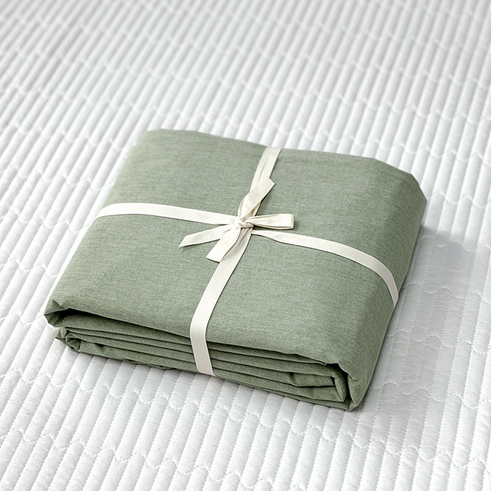 91家纺网 家纺一手货源 找家纺 （总）拾小柒 2025新款全棉色织水洗棉单件被套