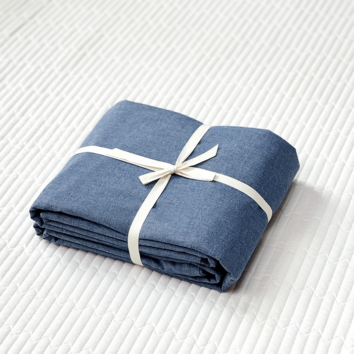 91家纺网 家纺一手货源 找家纺 （总）拾小柒 2025新款全棉色织水洗棉单件被套