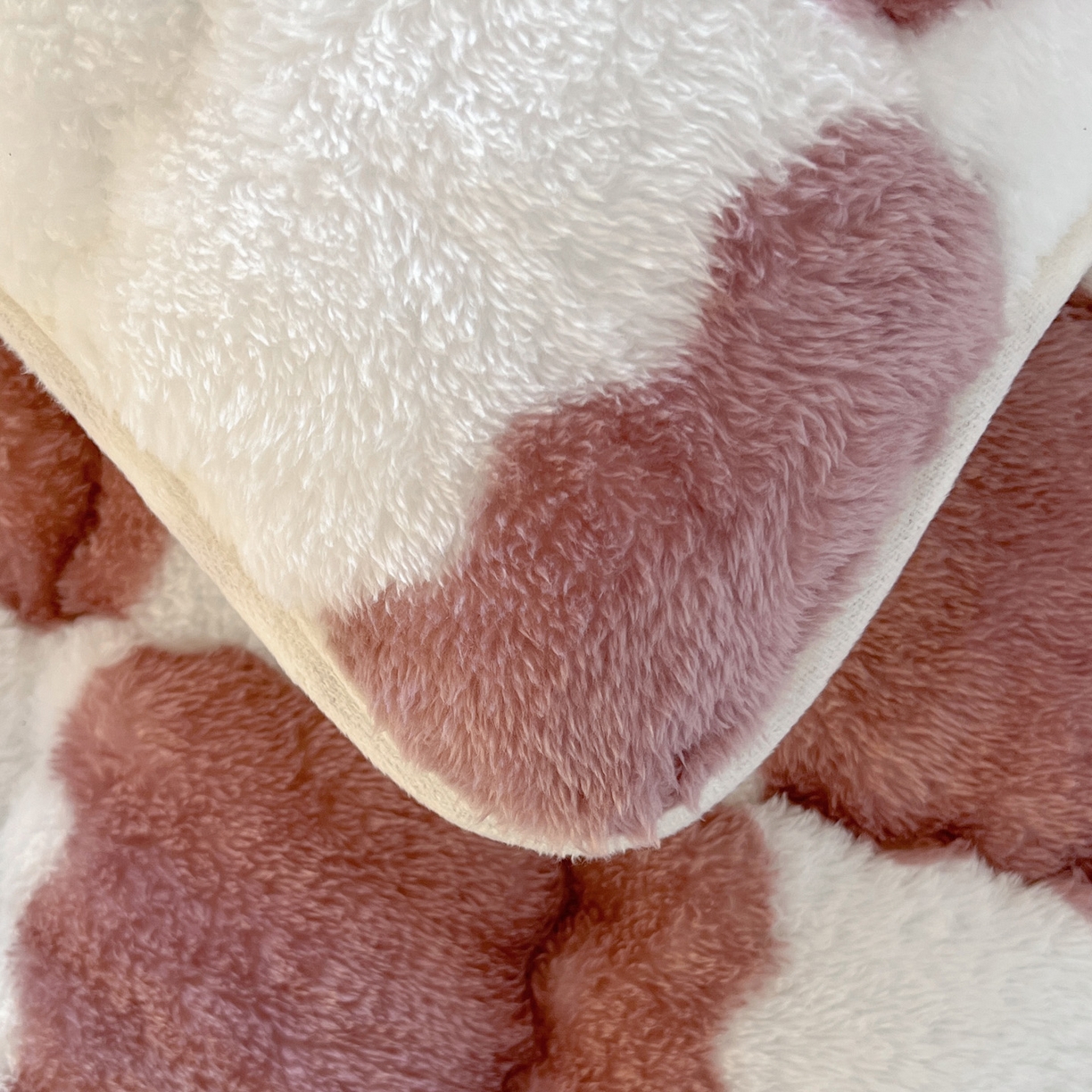 91家纺网 家纺一手货源 找家纺 眠势力 2025新款北极绒学生床垫加绒牛奶绒床褥子秋冬保暖珊瑚绒夹棉上下铺床护垫 棋盘格-豆沙