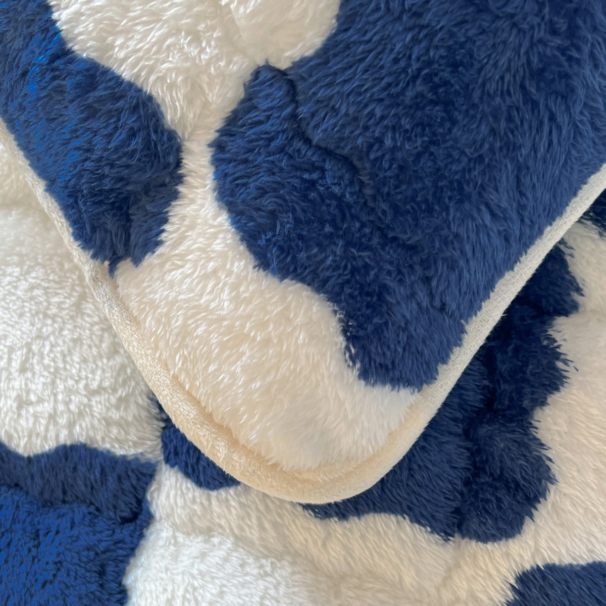 91家纺网 家纺一手货源 找家纺 眠势力 2025新款北极绒学生床垫加绒牛奶绒床褥子秋冬保暖珊瑚绒夹棉上下铺床护垫 棋盘格-海幽蓝