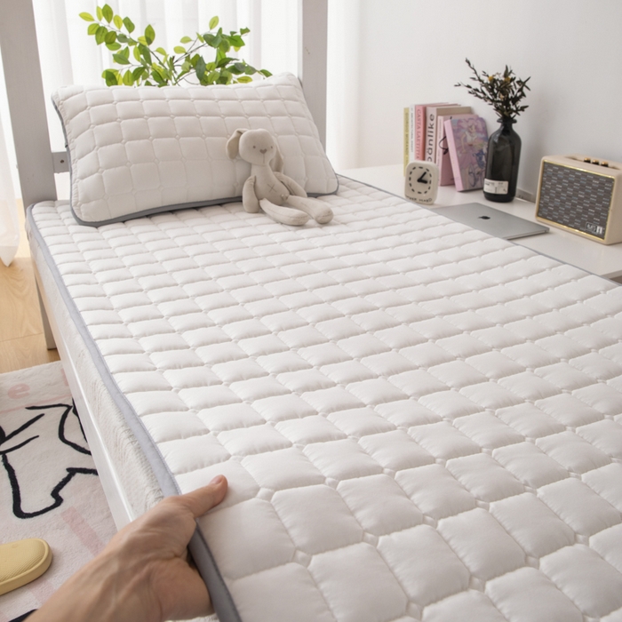 91家纺网 家纺一手货源 找家纺 （总）拾小柒 2025新款A类原棉大豆纤维加厚床褥子床垫保护垫铺床款学生款