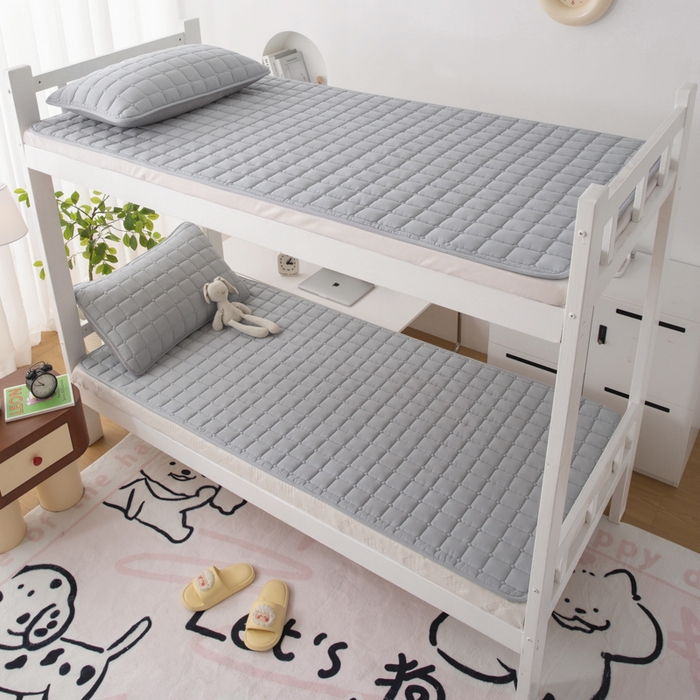 91家纺网 家纺一手货源 找家纺 （总）拾小柒 2025新款A类原棉大豆纤维加厚床褥子床垫保护垫铺床款学生款