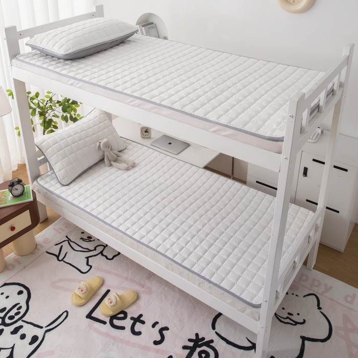 91家纺网 家纺一手货源 找家纺 （总）拾小柒 2025新款A类原棉大豆纤维加厚床褥子床垫保护垫铺床款学生款