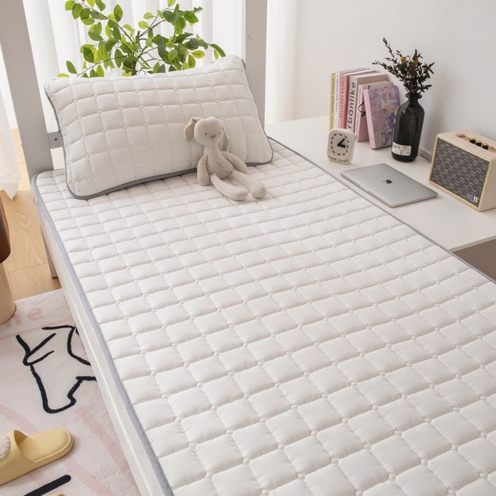 91家纺网 家纺一手货源 找家纺 （总）拾小柒 2025新款A类原棉大豆纤维加厚床褥子床垫保护垫铺床款学生款