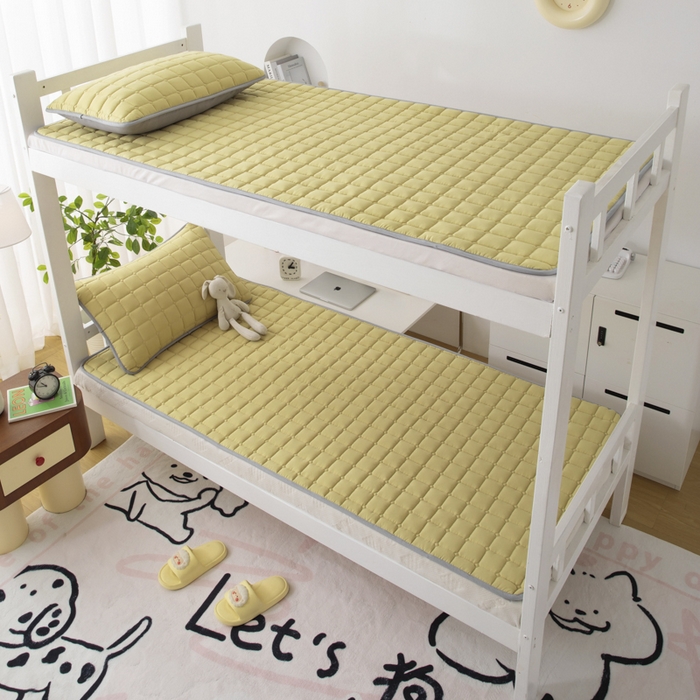 91家纺网 家纺一手货源 找家纺 （总）拾小柒 2025新款A类原棉大豆纤维加厚床褥子床垫保护垫铺床款学生款