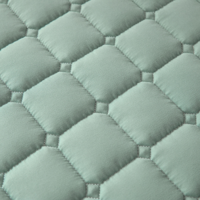 91家纺网 家纺一手货源 找家纺 拾小柒 2025新款A类原棉大豆纤维加厚床褥子床垫保护垫铺床款学生款 绿 学生款