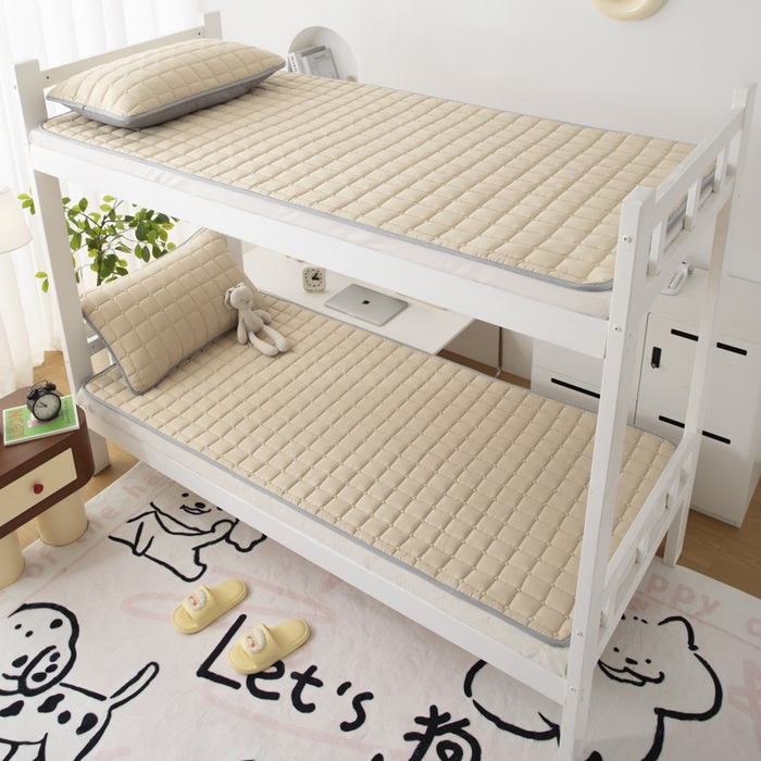 91家纺网 家纺一手货源 找家纺 （总）拾小柒 2025新款A类原棉大豆纤维加厚床褥子床垫保护垫铺床款学生款