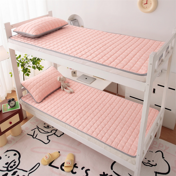 91家纺网 家纺一手货源 找家纺 （总）拾小柒 2025新款A类原棉大豆纤维加厚床褥子床垫保护垫铺床款学生款