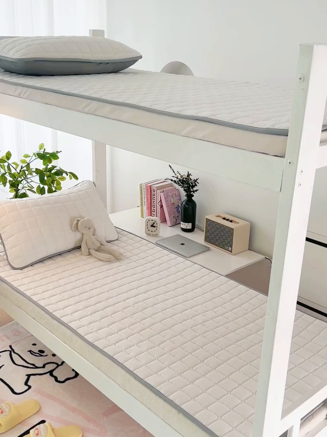 91家纺网 家纺一手货源 找家纺 （总）拾小柒 2025新款A类原棉大豆纤维加厚床褥子床垫保护垫铺床款学生款