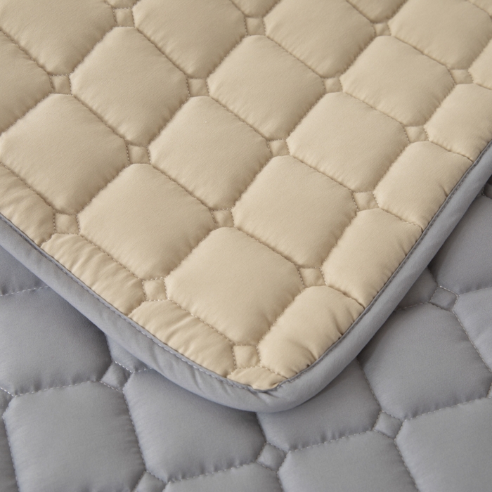 91家纺网 家纺一手货源 找家纺 拾小柒 2025新款A类原棉大豆纤维加厚床褥子床垫保护垫铺床款学生款 咖 学生款