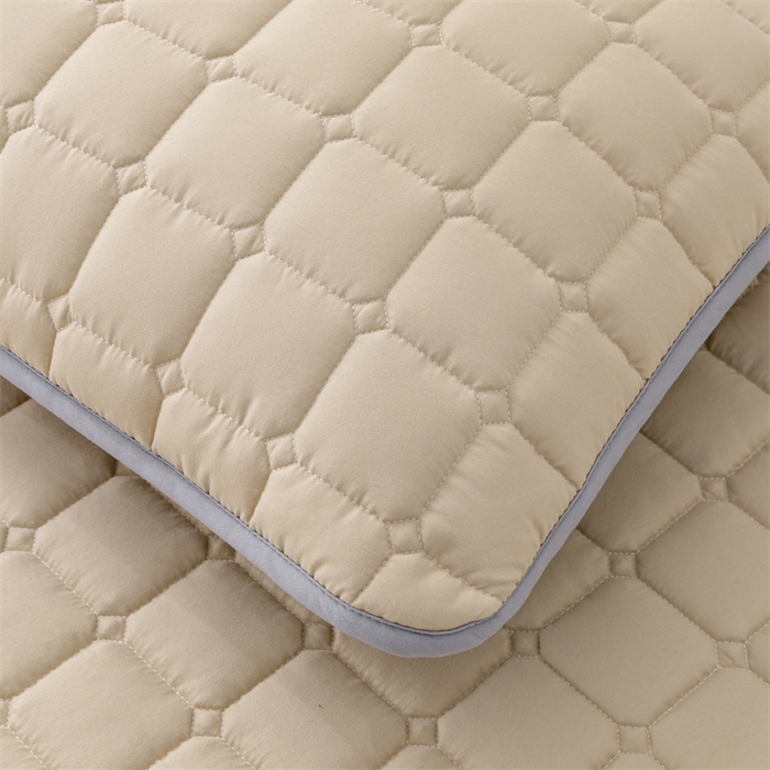 91家纺网 家纺一手货源 找家纺 拾小柒 2025新款A类原棉大豆纤维加厚床褥子床垫保护垫铺床款成人款-床护垫 咖 成人款