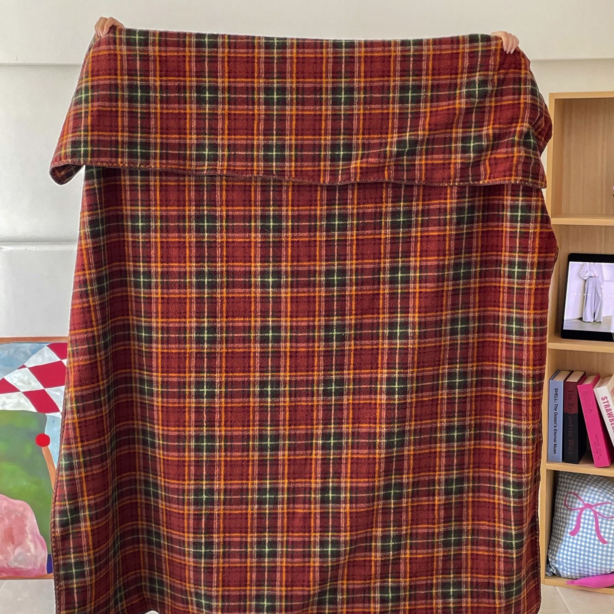 91家纺网 家纺一手货源 找家纺 十里居 2025新款双面绵羊绒多功能盖毯沙发毯户外毛毯 节日派对