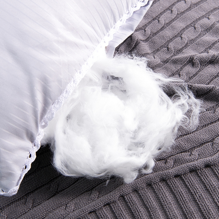 91家纺网 家纺一手货源 找家纺 （总）梵希良品家纺 2025新款洋甘菊面膜枕绣花羽丝绒枕头枕芯