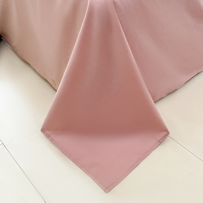 91家纺网 家纺一手货源 找家纺 柠馨 2025秋冬新款全棉印花四件套 粉沫 