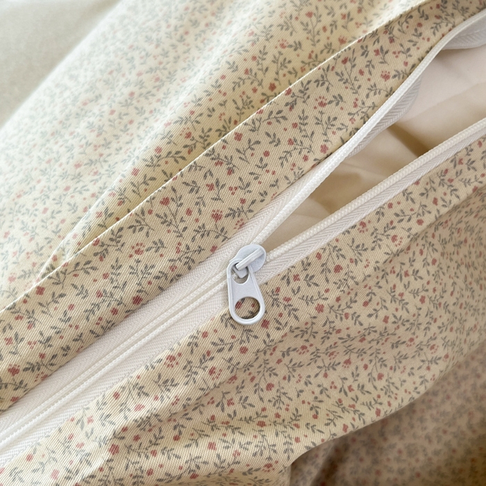 91家纺网 家纺一手货源 找家纺 柠馨 2025秋冬新款全棉印花四件套 光隙兔