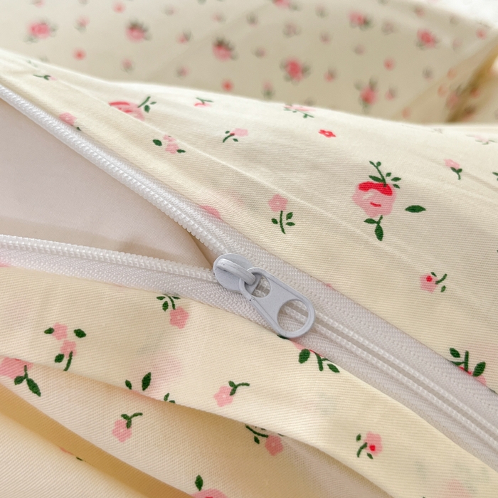 91家纺网 家纺一手货源 找家纺 柠馨 2025秋冬新款全棉印花四件套 花啵兔 