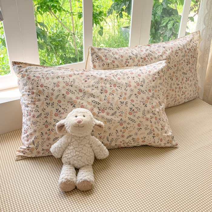 91家纺网 家纺一手货源 找家纺 柠馨 2025秋冬新款全棉印花四件套 花信