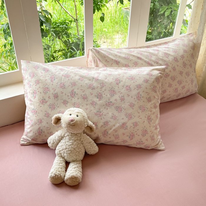 91家纺网 家纺一手货源 找家纺 柠馨 2025秋冬新款全棉印花四件套 花言