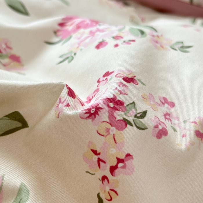 91家纺网 家纺一手货源 找家纺 柠馨 2025秋冬新款全棉印花四件套 落樱