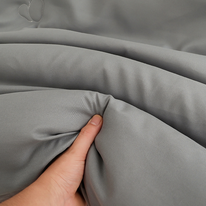 91家纺网 家纺一手货源 找家纺 棠婷 2025新款A类亲肤大豆被被子被芯 灰色