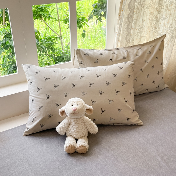 91家纺网 家纺一手货源 找家纺 柠馨 2025秋冬新款全棉印花四件套 日光漫游