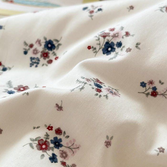 91家纺网 家纺一手货源 找家纺 柠馨 2025秋冬新款全棉印花四件套 疏影