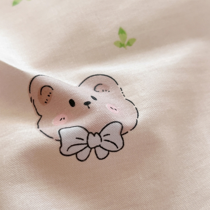 91家纺网 家纺一手货源 找家纺 柠馨 2025秋冬新款全棉印花四件套 糖霜雪