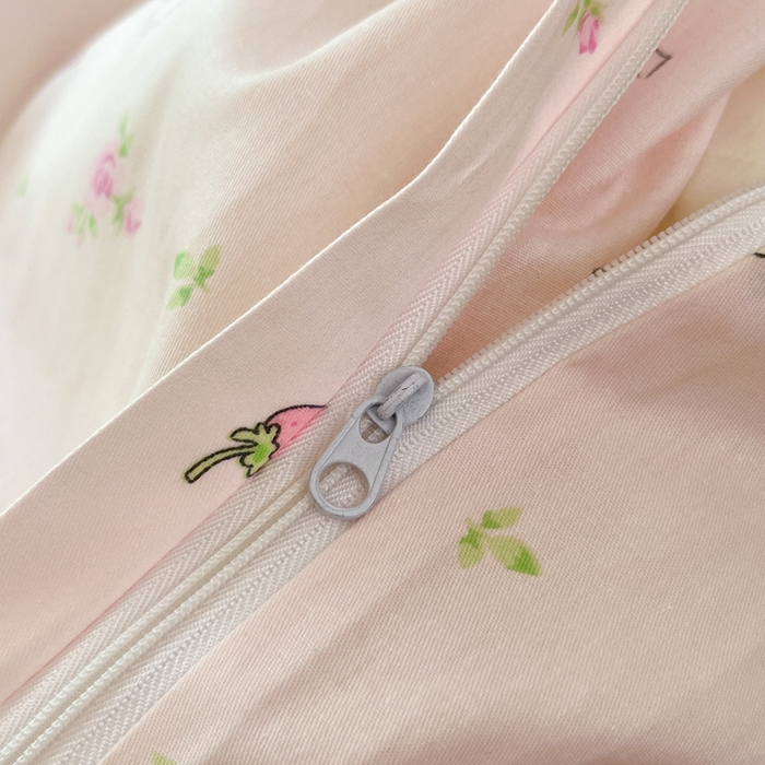 91家纺网 家纺一手货源 找家纺 柠馨 2025秋冬新款全棉印花四件套 糖霜雪