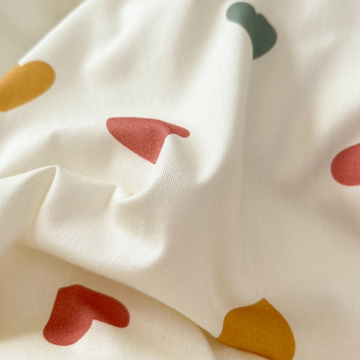 91家纺网 家纺一手货源 找家纺 柠馨 2025秋冬新款全棉印花四件套 桃叽 