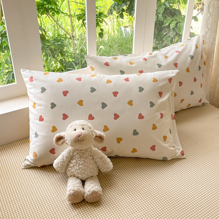 91家纺网 家纺一手货源 找家纺 柠馨 2025秋冬新款全棉印花四件套 桃叽 