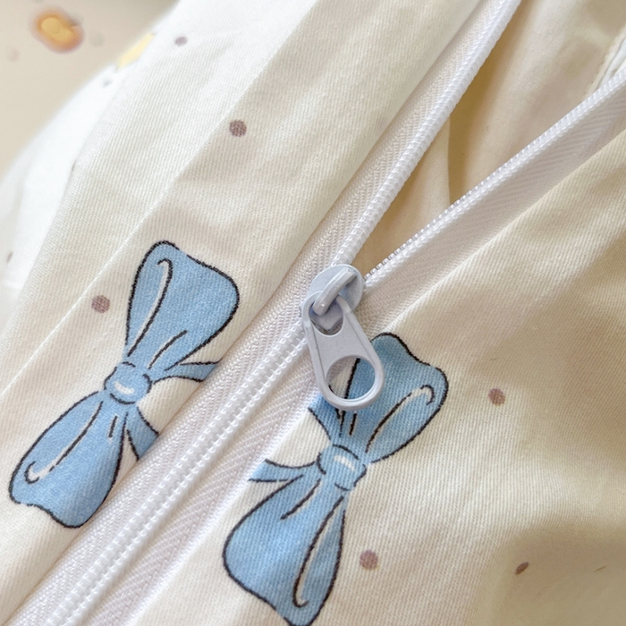 91家纺网 家纺一手货源 找家纺 柠馨 2025秋冬新款全棉印花四件套 甜蜜伙伴