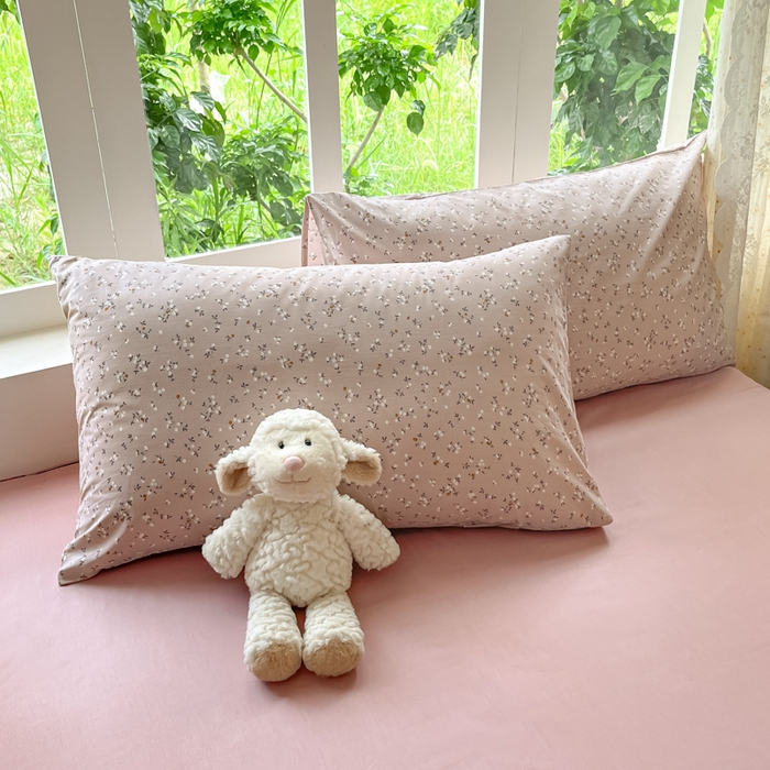 91家纺网 家纺一手货源 找家纺 柠馨 2025秋冬新款全棉印花四件套 香颂絮语