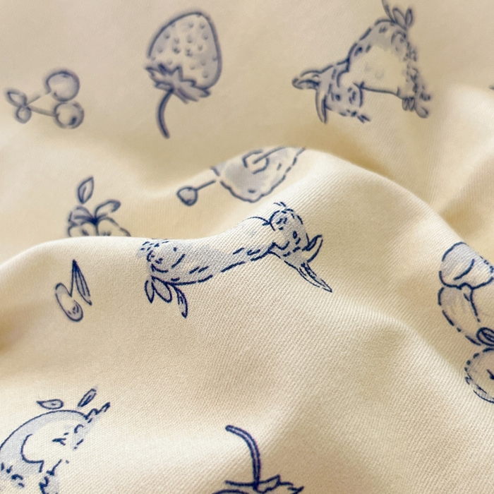 91家纺网 家纺一手货源 找家纺 柠馨 2025秋冬新款全棉印花四件套 星糖