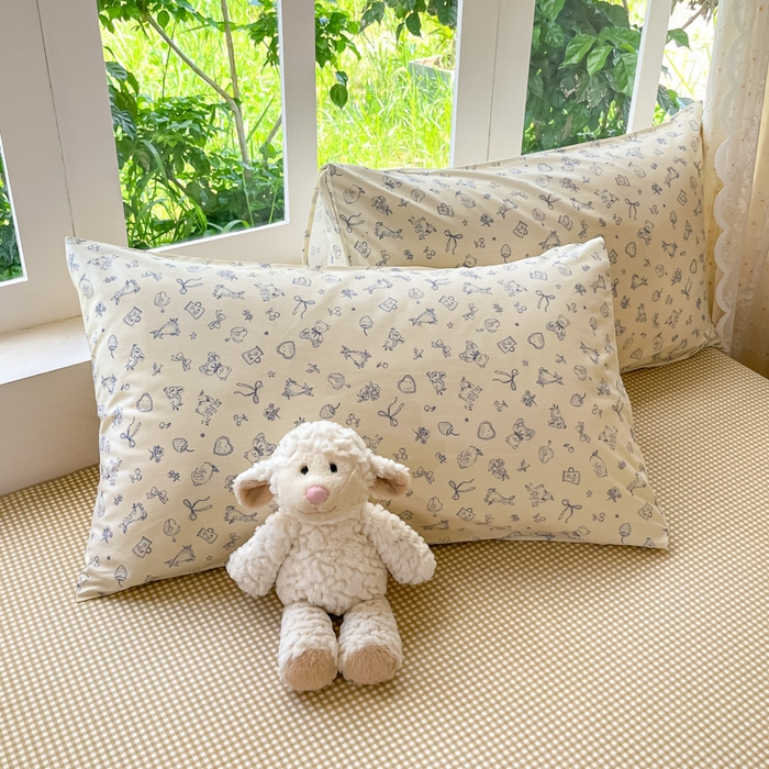 91家纺网 家纺一手货源 找家纺 柠馨 2025秋冬新款全棉印花四件套 星糖