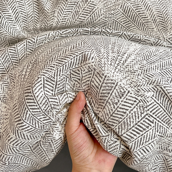 91家纺网 家纺一手货源 找家纺 品乐家纺 2025秋冬全棉加厚磨毛贝壳边四件套 南初-灰