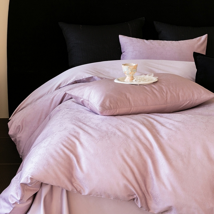 91家纺网 家纺一手货源 找家纺 （总）立奥被业 2025新款60支全棉贡缎提花四件套