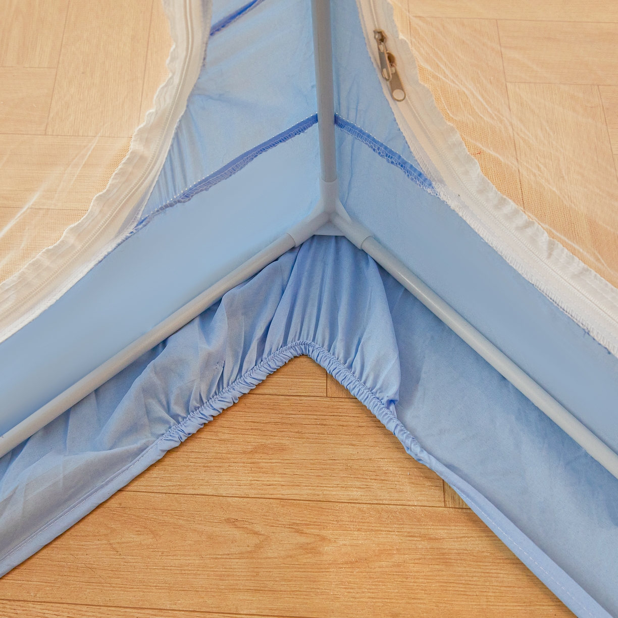 91家纺网 家纺一手货源 找家纺 （总）卓尔居 2025新款学生遮光床帘高精密晨曦系列蚊帐