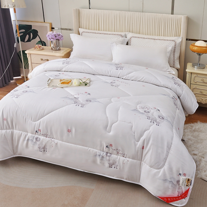 91家纺网 家纺一手货源 找家纺 （总）香港拉菲伯爵集团有限公司 2025新款羊毛被芯