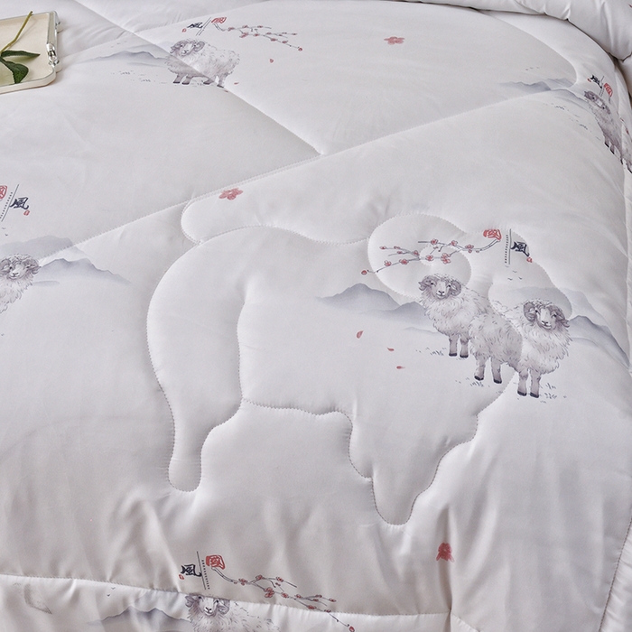 91家纺网 家纺一手货源 找家纺 （总）香港拉菲伯爵集团有限公司 2025新款羊毛被芯