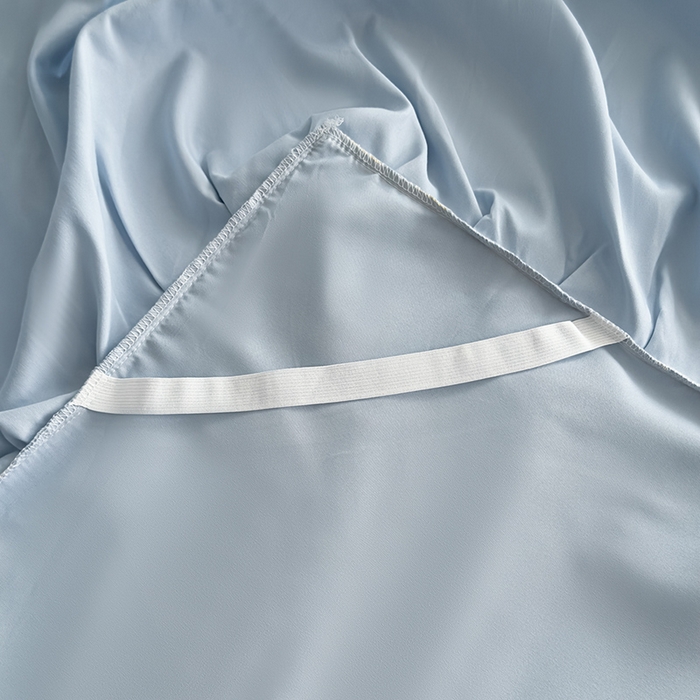 91家纺网 家纺一手货源 找家纺 （总）柔享家 2025新款法式花边蕾丝床裙床笠床单水洗棉磨毛四件套-恩格斯