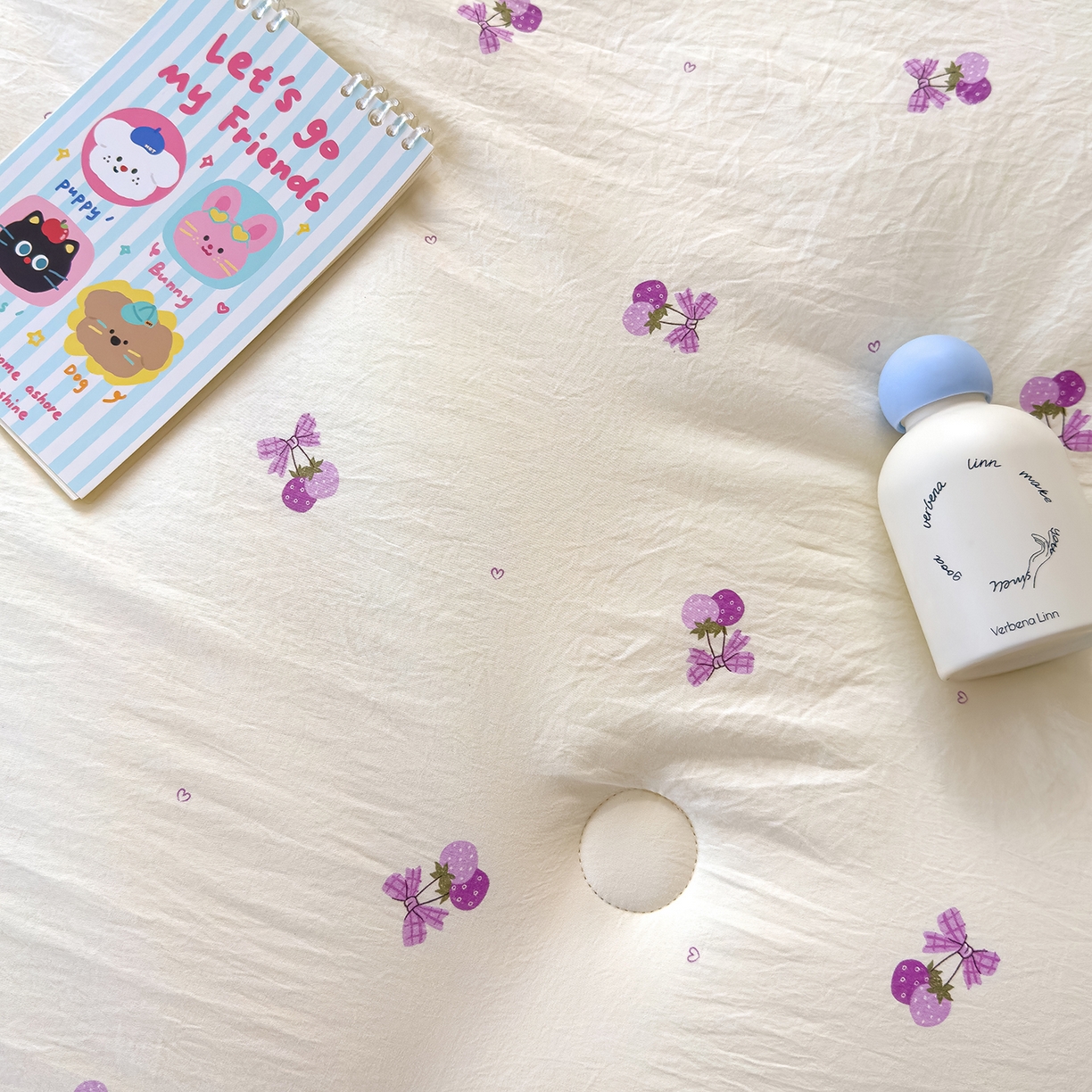 91家纺网 家纺一手货源 找家纺 蓝冰家纺 2025新款亚朵棉印花大豆冬被被子被芯 玫瑰花园