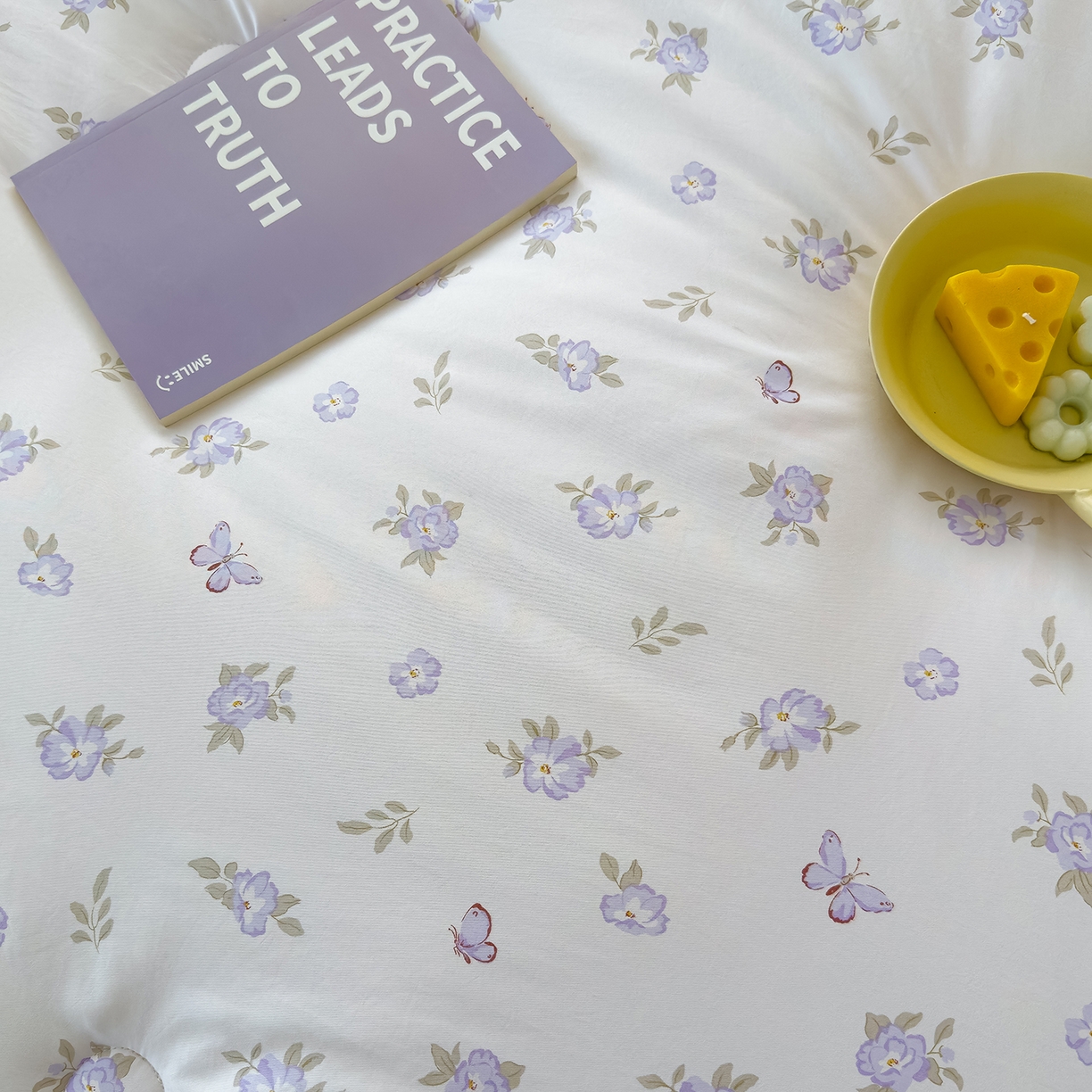 91家纺网 家纺一手货源 找家纺 蓝冰家纺 2025新款亚朵棉印花大豆冬被被子被芯 雅梦