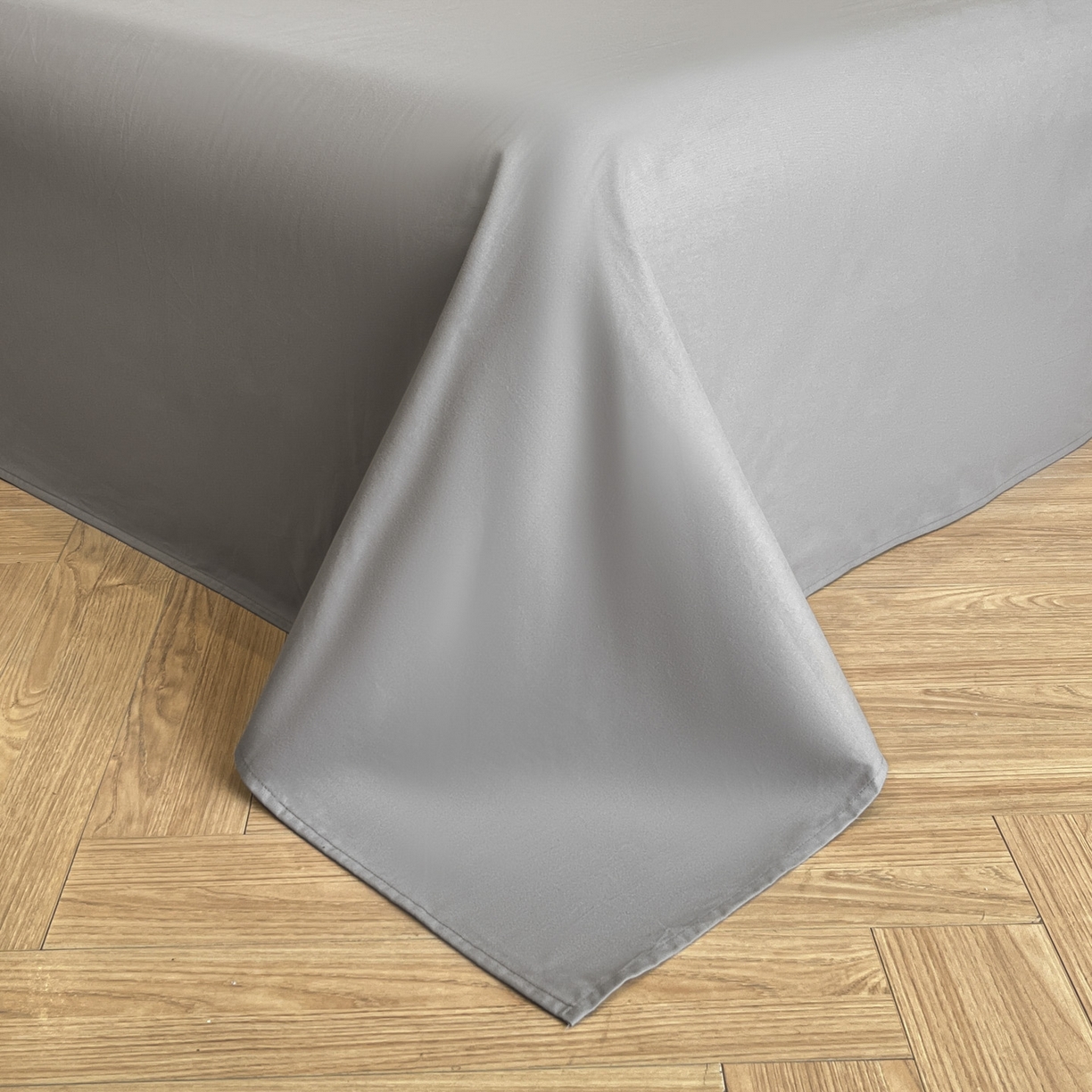 91家纺网 家纺一手货源 找家纺 柠馨2025全棉磨毛印花四件套精致小边款 波点小象